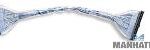 Manhattan 10 Inch ATA 100 Round flat Cable