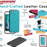 Promate Pink Lanko i6 Leather Flexible SnapOn Case
