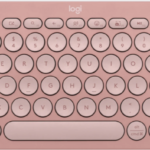 Logitech Pebble Keys 2 K380s Rose Bluetooth Keyboard