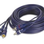 Geeko Purple 2 X RCA Male to Male Audio Cable