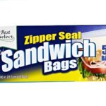 Casey Zip Seal 50 Sandwich Bags 16x15cm