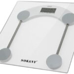 Sokany 180KG Bathroom Digital Glass Scale