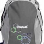 Macaroni Black and Grey Ateneo Student Backpack