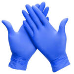 MEDTEX NITRILE EXAM 100 X GLOVES LARGE