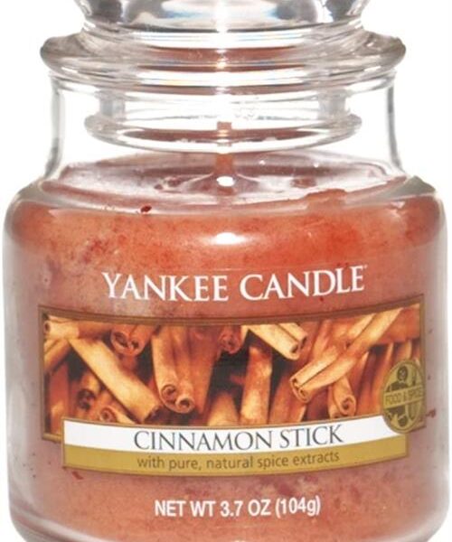 Yankee Candle Cinammon Stick Small Jar Retail Box No