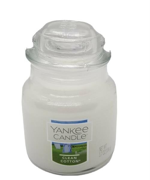 Yankee Candle Clean Cotton Small Jar Retail Box No warranty