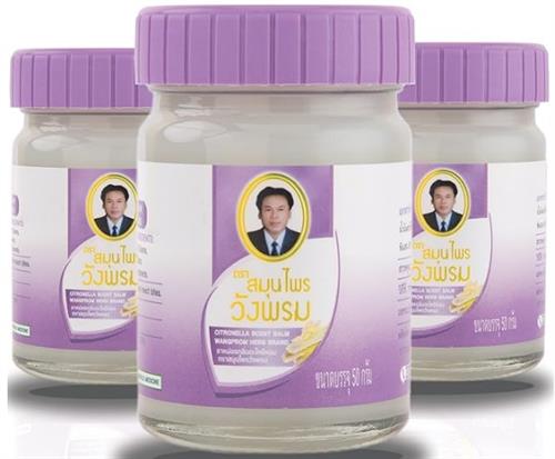Wangprom Herbal Thai Massage Cool Balm Lemongrass And