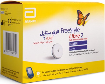 FreeStyle Libre Sensor 2 Glucose Monitoring