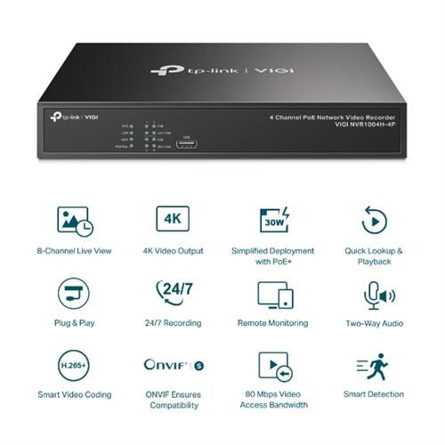 TP LINK 14Channel Network Video Recorder with 14