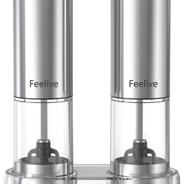 Feelive Rechargeable Pepper And Salt Grinder 2