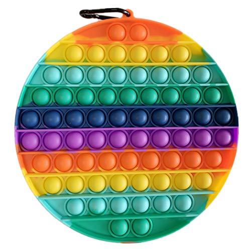 Sceedo Pop It Bubble Circle Fidget – Rainbow No