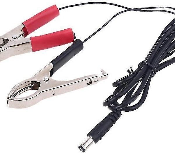 Solarix Cable DC Male To Battery Clamps