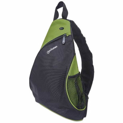 Manhattan Green Lightweight Sling style Dashpack
