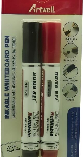 Artwell 2 Pack Inkable Whiteboard Marker Pen