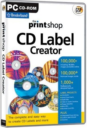 Apex PrintShop CD Label Creator PC