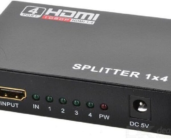 UniQue 4K Ultra HD 4 Port HDTV Splitter