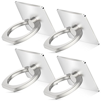 Geeko Universal Silver Ring Smartphone Grip
