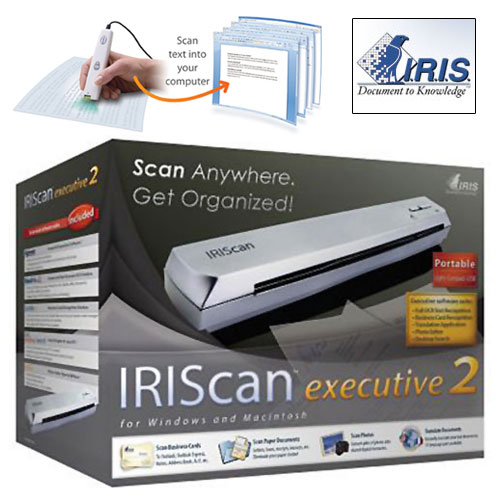 IRIS Scan Book 2 Executive Scanner