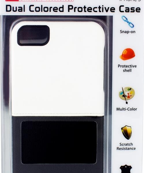 Promate White/Black Lunet iPhone 5 Durable case