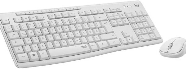 Logitech MK295 White Wireless Keyboard & Mouse