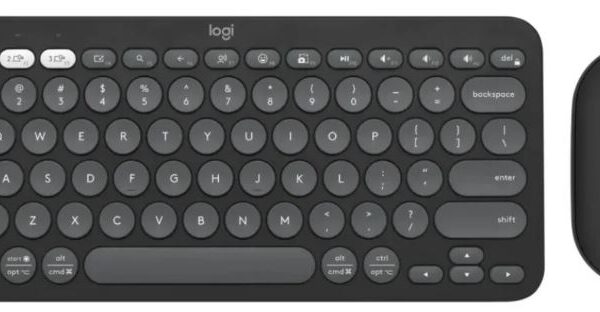 Logitech Pebble 2 Keyboard & Mouse Combo - Black