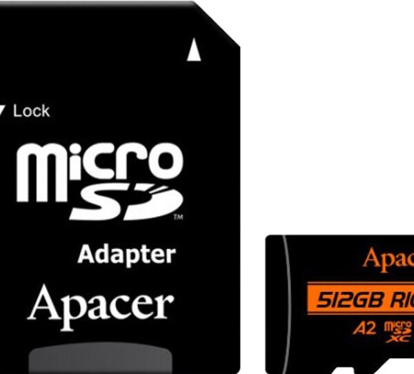 Apacer 512GB MicroSD Class10 V30 Memory Card