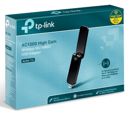 TP Link Archer T4U AC1300 Wireless Dual Band USB