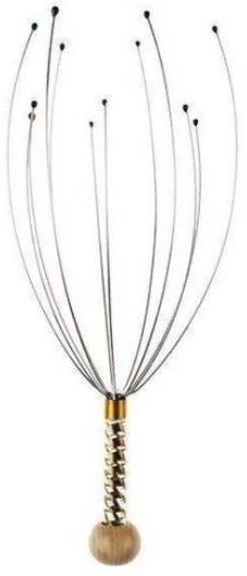 Casey Gold 12 Fingers Head And Scalp Hand Held