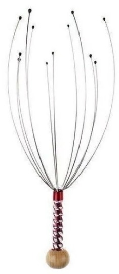 Casey Red 12 Fingers Head and Scalp Hand Held