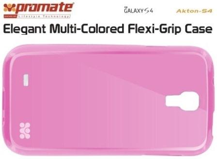 Promate Pink Akton S4-Elegant  FlexiGrip Case