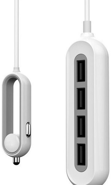 Whizzy 4 Port USB Family Car Charger