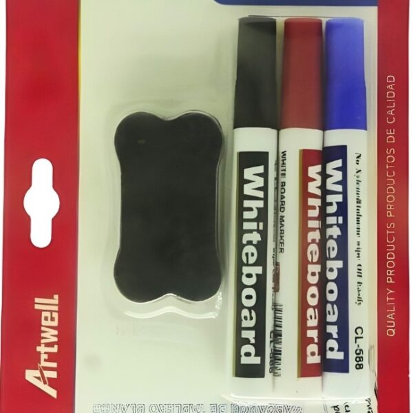 Artwell 3 Pack Whiteboard Marker