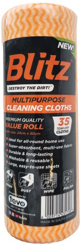 Tevo Blitz 35 Pack Roll Premium Multipurpose