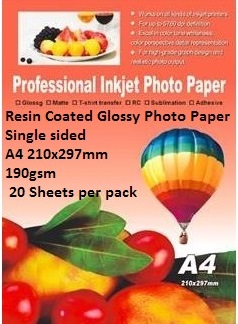 EBox Resin Coated Glossy Photo Paper