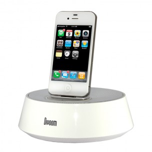 Divoom White IBase 10Watts speaker system