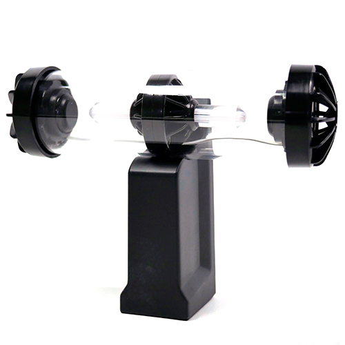 UniQue Transparent Tube Blue LED Light Stereo