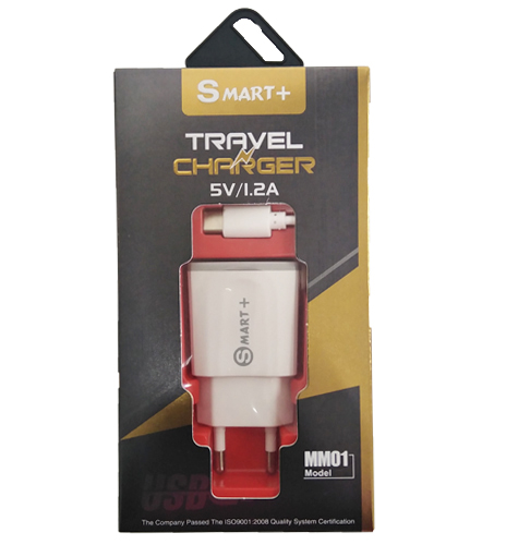 Geeko SMART+ USB Travel Charger with Type-C Port