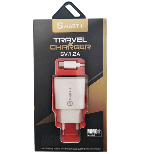 Geeko SMART+ USB Travel Charger with Micro