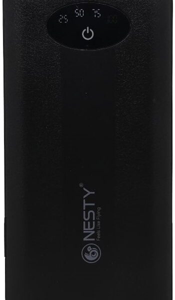 Nesty 10000mAh Black Multi Functional Power Bank