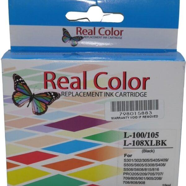 Topjet Real Color Lexmark Black Inkjet Cartridge