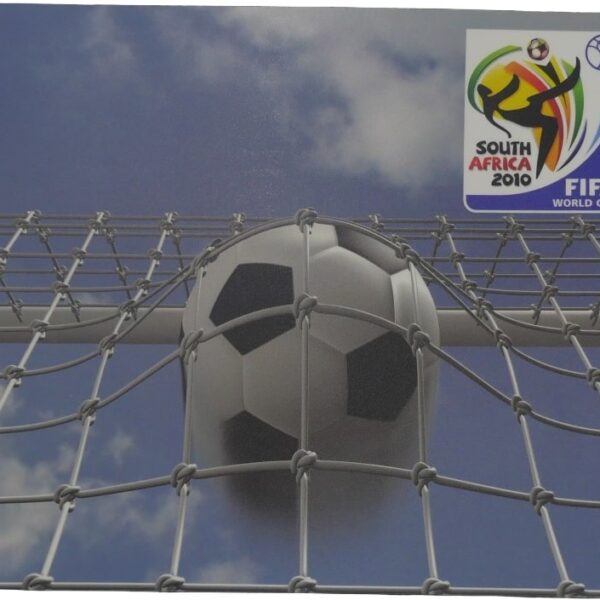 UniQue Soccer Ball Plus Net Mouse Pad