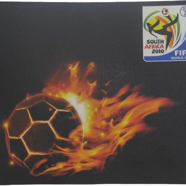 UniQue Ball On Fire Mouse Pad