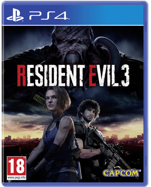 PlayStation 4 Game Resdient Evil 3 Lenticular