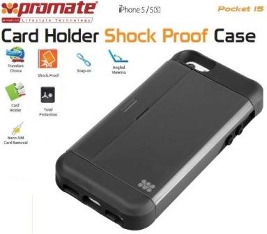 Promate Grey Pocket iPhone 5 Shock Proof