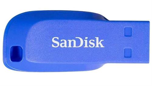 Sandisk Cruzer USB 16GB Flash Drive Blue