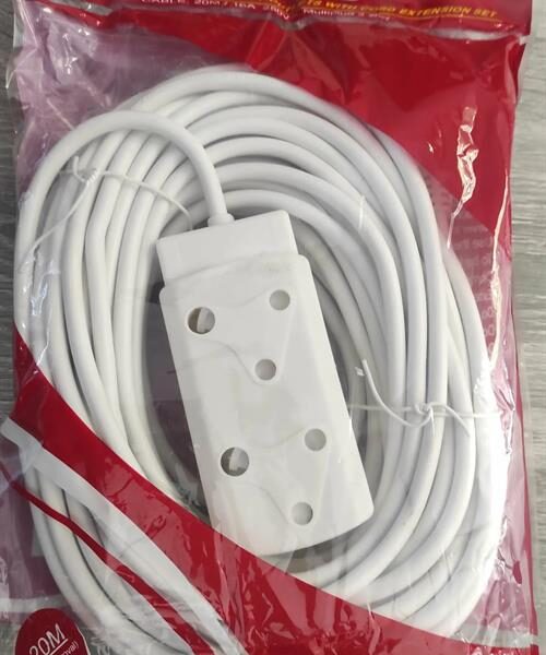 Noble Safy 20m Multi Plug Coupler Extension Cord