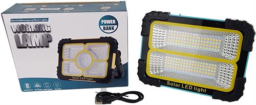 Solarix Blue Solar 30W Portable Rechargeable LED