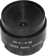 Securnix Lens 6MM FIXED IRIS