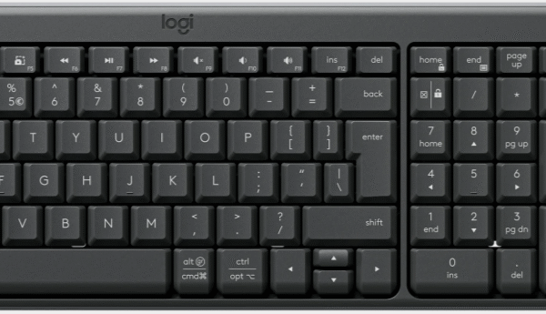 Logitech Black MK250 Wireless Mouse and keyboard