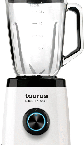 Taurus 1.5L Succo Glass 1300W Jug Blender